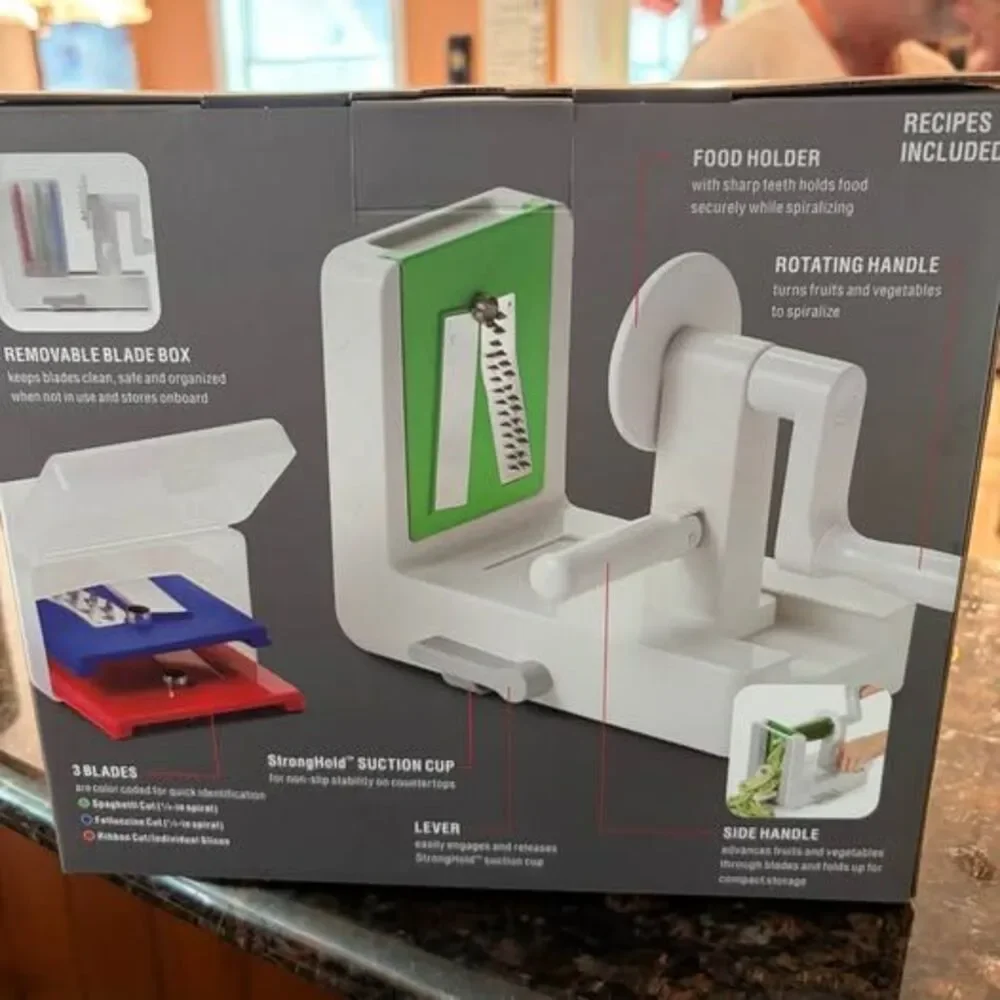 Oxo SoftWorks Spiralizer Quickly Creates Noodles from Fruits & Vegetables, NEW